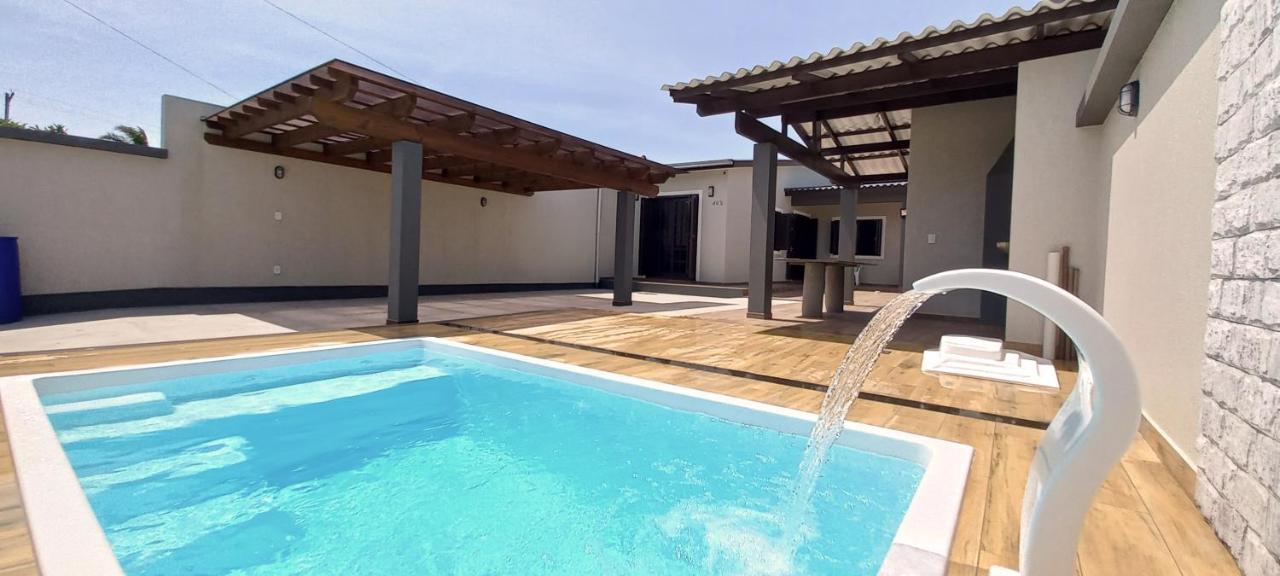 Casa Com Piscina Pertinho Do Mar Em กาเปา ดา กาโนอา ภายนอก รูปภาพ
